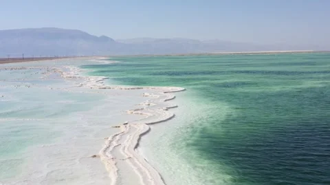 Salt Beach Stock Footage 154877183