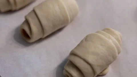 Salt Bread Dough - Homemade Stock-Footage 321622282