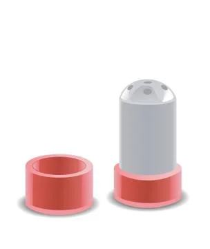 Salt cellar Ilustração Stock