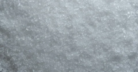 Salt close up studio shot over rotating Stock Footage 324845404