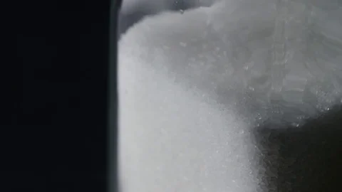 Salt Container Shaker Close Up Spin Stock Footage 80267928