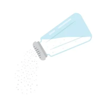 Salt, cooking ingredient icon, Vector Stock Illustration