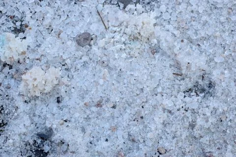Salt Crystal Texture Stock Photos