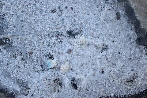 Salt Crystal Texture Stock Photos