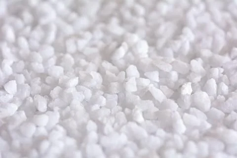 Salt crystals macro Stock Photos