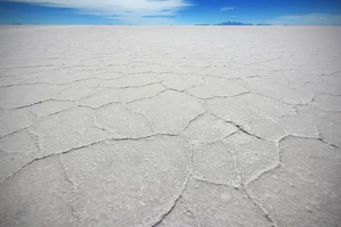 The salt crystals Foto stock