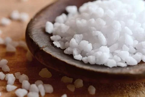 Salt crystals Foto stock