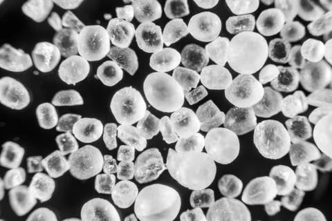 Salt crystals Stock Photos