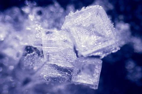 Salt crystals 스톡 사진