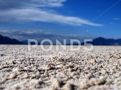 Salt desert Stock Photos