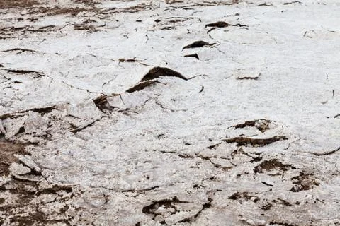 Salt desert Stock Photos