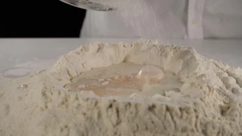 Salt for dough Stock Footage 242097216