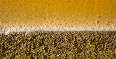 Salt fields in thailand Stock Photos