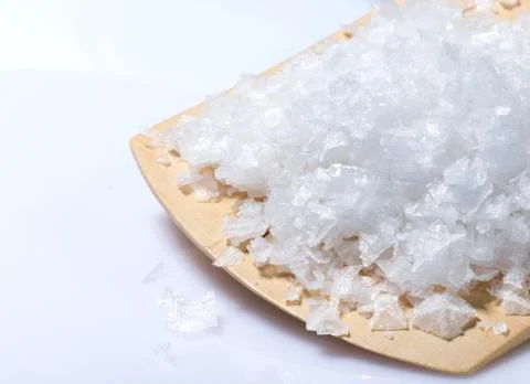 Salt flakes 3 Stock Photos