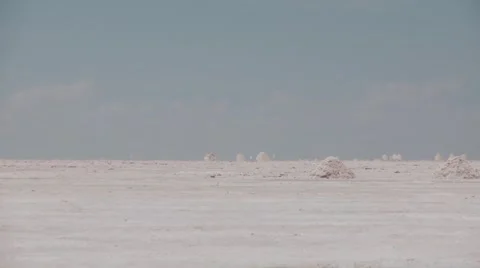 Salt flat Salar de Uyuni in Bolivia Stock Footage 50114898