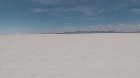 Salt flat Salar de Uyuni in Bolivia Stock Footage 50115055