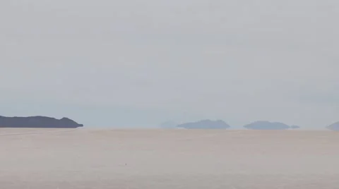 Salt flat Salar de Uyuni in Bolivia Stock Footage 50210914
