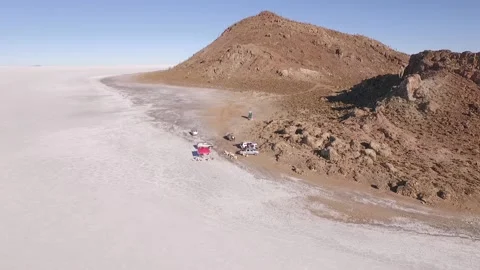 Salt Flat Uyuni - 64 Stock Footage 132682072