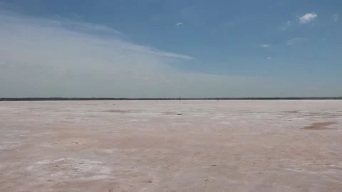 Salt Flats in daytime Video stock 131689448