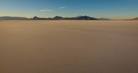 Salt Flats Flyover Stock Footage 99327342