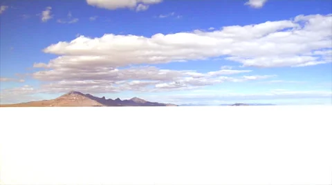 Salt Flats Time-lapse Video stock 33035636