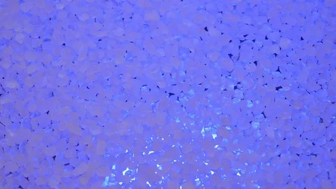 Salt glowing with different colors Stock Footage 96023972