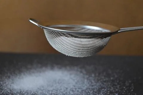 Salt in the grid Stock-Fotos