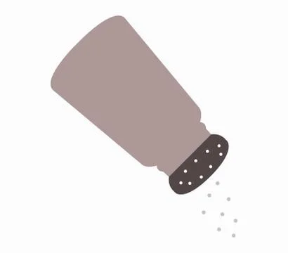 Salt icon on white background Stock Illustration