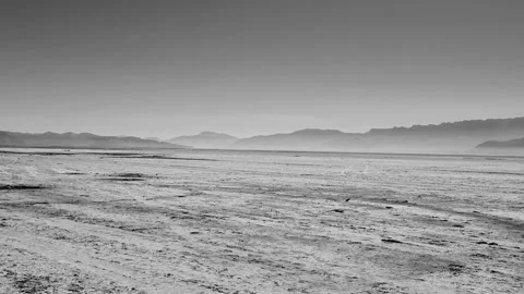 Salt Lake Desert Landscape - Stock Video ( 4K ) Stock Footage 221950737