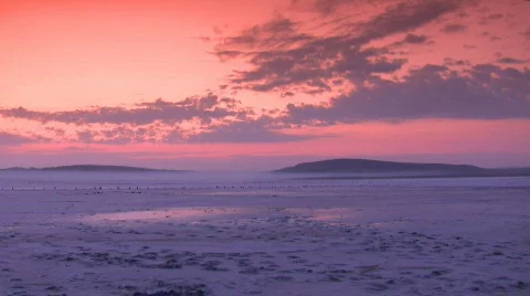 Salt lake Freies Stock Footage 521004