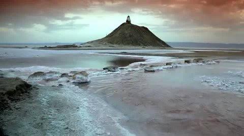 Salt lake Stock Footage 24638166