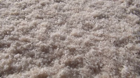 Salt lake in Turkey Video stock 83235715