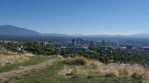 Salt Lake Valley Stock Footage 48478476