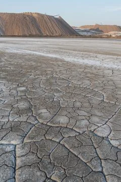 Salt lakes Stock Photos