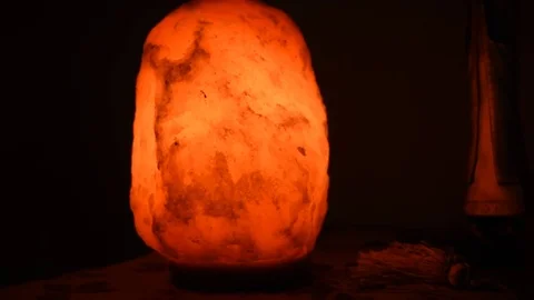 Salt Lamp HD Stock Footage 74681612