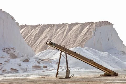 Salt mine Stock Photos