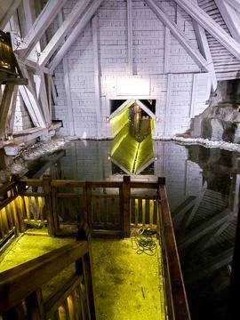 Salt Mine River Stock Photos