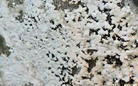 Salt mine wall texture Stock Photos