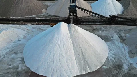 Salt Mountain Stockbeeldmateriaal 249413298