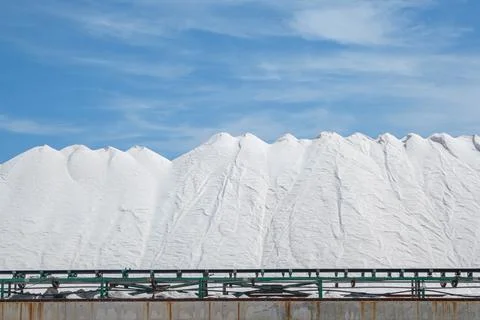 Salt Mountains Stock Photos