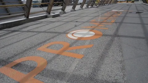 SALT is a nomadic art project currently situated on Oslos shoreline, Video stock 76878764