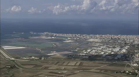 Salt Pans At Trapani Stock Footage 65385479