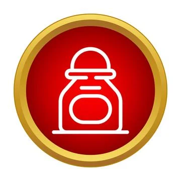 Salt pepper shaker condiment jar food icon design Illustrazione stock