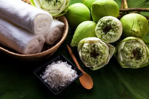 Salt scrub Stock Photos