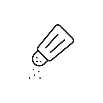 Salt Shaker Icon Stock Illustration