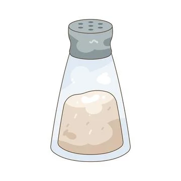 Salt shaker Stock Illustration