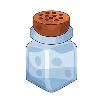 Salt Shaker illustration Stock Illustration