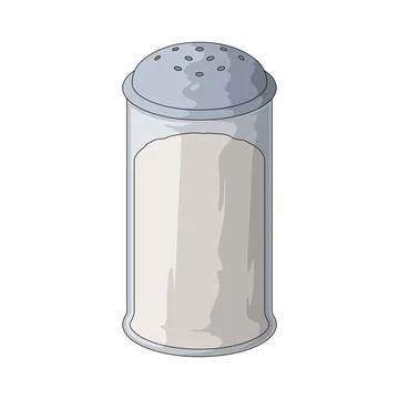 Salt Shaker illustration Stock Illustration