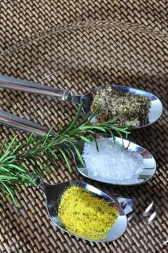 Salt spices Stock-Fotos