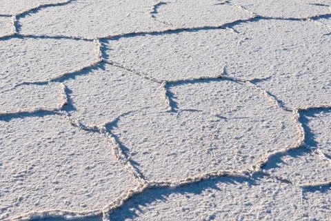 Salt texture Stock Photos